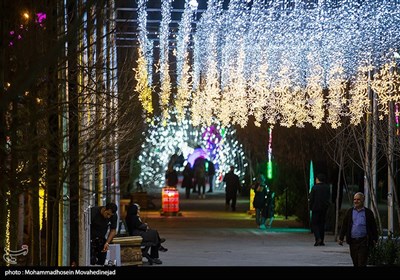 بزرگترین جشن و رویداد نوری کشور با عنوان "تهران زیبا"