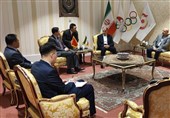 دیدار سفیر چین با مسئولان کمیته ملی المپیک