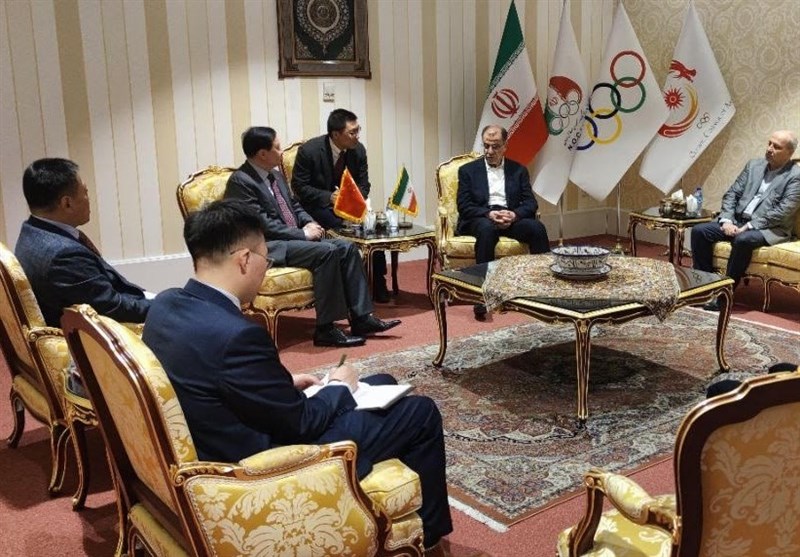 دیدار سفیر چین با مسئولان کمیته ملی المپیک