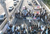 تظاهرات‌ جدید صهیونیست‌ها علیه نتانیاهو + فیلم