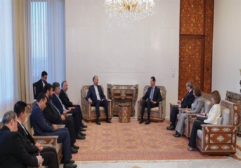 الرئیس السوری : نرحب بانضمام إیران إلى الاجتماعات المعنیة فی بناء الحوار بین دمشق وأنقرة