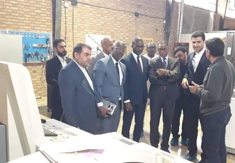 West African Delegation Visits Iran Oil Industry Technology Park