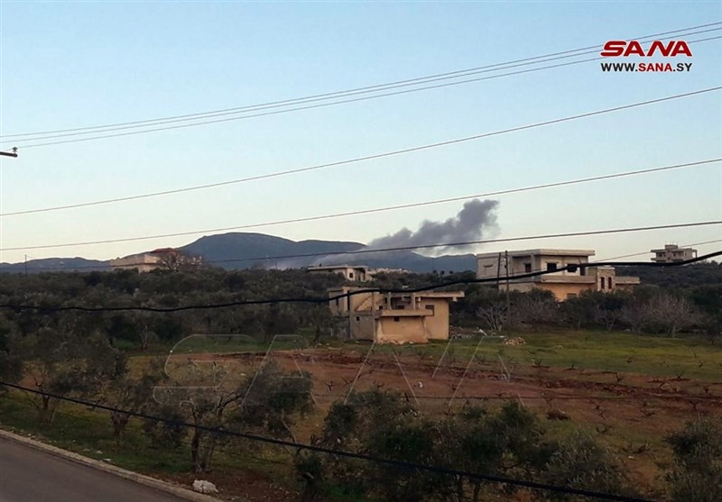 حمله موشکی جدید رژیم اسرائیل به «مصیاف» سوریه + فیلم و تصویر