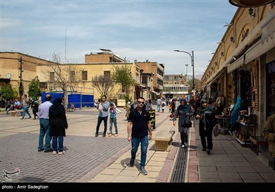 حال و هوای بازار وکیل شیراز در روزهای پایانی سال 