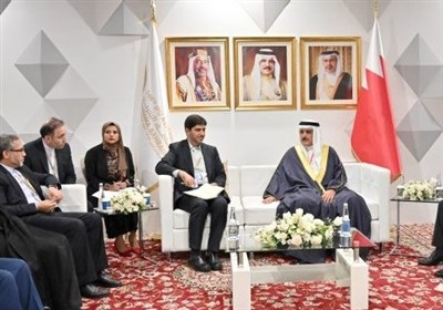  دیدار رئیس پارلمان بحرین با هیئت پارلمانی ایران 