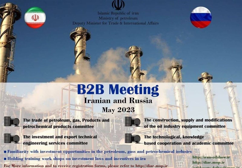 Iran-Russia Joint Economic Commission B2B Meetings to Be Held in May