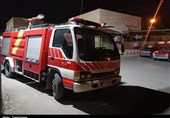 آتش‌سوزی در کارخانه تولید گرانول یزد/ حریق پس از 4 ساعت عملیات سنگین مهار شد