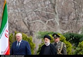 استقبال رسمی از رئیس جمهور بلاروس