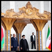 استقبال رسمی از رئیس جمهور بلاروس