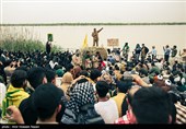 سرزمین راهیان نور / روایت گری حاج حسین یکتا در یادمان نهر خین