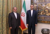 دیدار سفیر جدید ایران در قزاقستان با امیرعبداللهیان