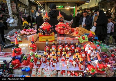 حال و هوای بازار همدان در آستانه سال نو 