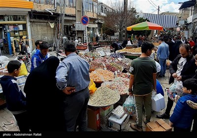 حال و هوای بازار همدان در آستانه سال نو 