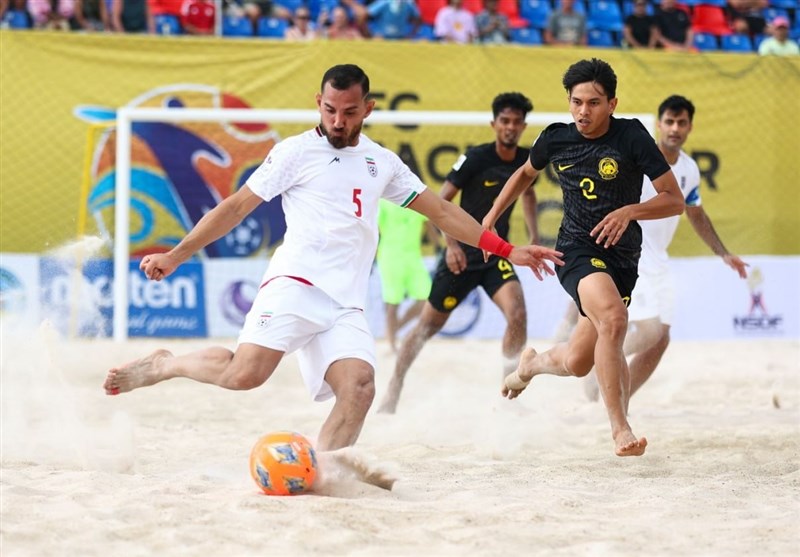 Iran Too Strong for Malaysia at 2023 AFC Beach Soccer Asian Cup