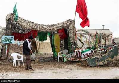 سرزمین راهیان نور / یادمام شهدای والفجر 8