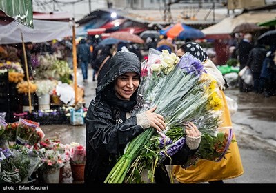 بازار گل و گیاه محلاتی در آستانه سال نو