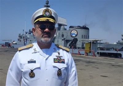  امیر ایرانی خبر داد: ناوگروه ۸۶ نیروی دریایی ارتش به خلیج عدن رسیده است 