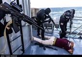 عملیات آزادسازی کشتی ربوده شده در رزمایش دریایی 2023
