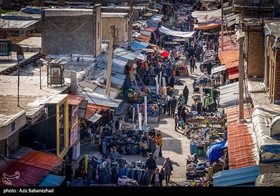 حال و هوای بازار محلی خرم آباد در روزهای پایانی سال- عکس است ...
