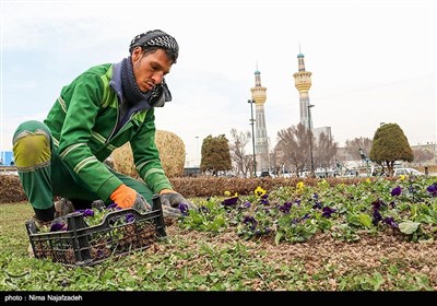 آماده سازی مشهد در آستانه نوروز 1402