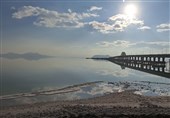 وسعت دریاچه ارومیه به یک هزار و 241 کیلومترمربع رسید/ افزایش امیدها برای نجات دریاچه