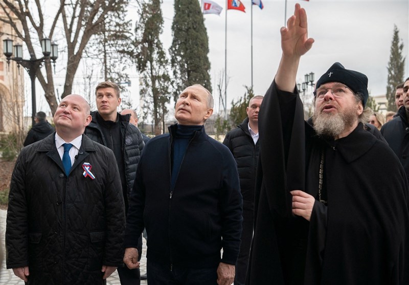 سفر پوتین به کریمه در نهمین سالگرد الحاق این منطقه به روسیه