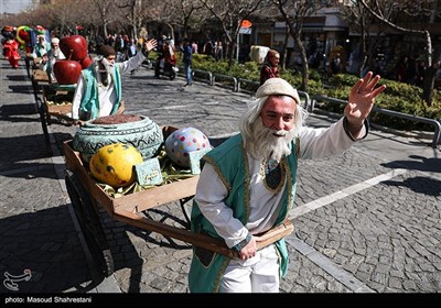 جشن بهار ایران در بازار تهران