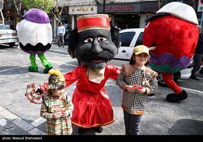 جشن بهار ایران در بازار تهران
