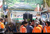 پویش همراهان سفر ایمن در کرمان آغاز به‌کار کرد + تصویر