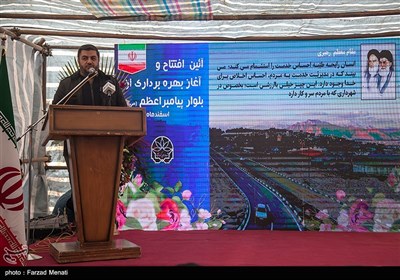 افتتاح معبر پیامبراعظم(ص)در کرمانشاه