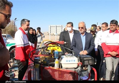 كرمان،هلال،احمر،جمعيت،استان،نوروزي،ايمني،جوانان،اشاره،پويش،م ...