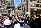 Iranian President Inaugurates Expansion Project in Abadan Refinery