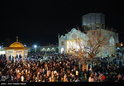مراسم سال تحویل در گلزار شهدای قزوین