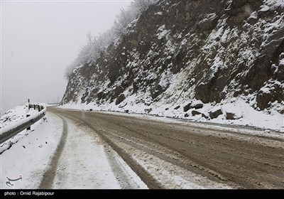 برف بهاری در اشکور گیلان