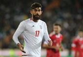 Iran Winger Gholizadeh Sidelined for One Month