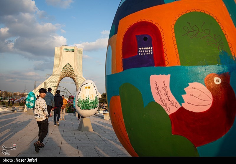 برگزاری جُنگ شادی و گذرگاه اقوام در میدان آزادی + تصاویر