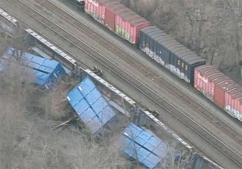 Freight Train Carrying Trash, Recycling Derails in Massachusetts