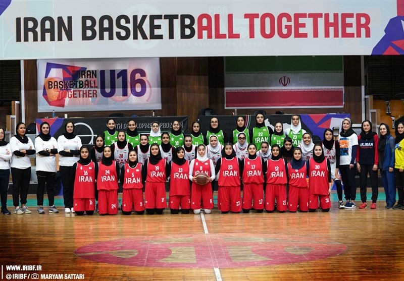تأیید حضور تیم بسکتبال زیر 16 سال دختران ایران در مسابقات قهرمانی آسیا