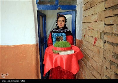 جشن نوروزگاه در روستای حیدره قاضی خانی- همدان