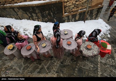 جشن نوروزگاه در روستای حیدره قاضی خانی- همدان