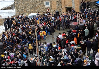 جشن نوروزگاه در روستای حیدره قاضی خانی- همدان