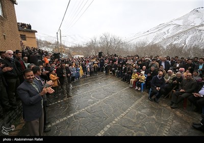 جشن نوروزگاه در روستای حیدره قاضی خانی- همدان