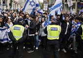اعتراضات علیه نتانیاهو در لندن
