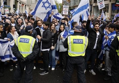  اعتراضات علیه حضور نتانیاهو در لندن 