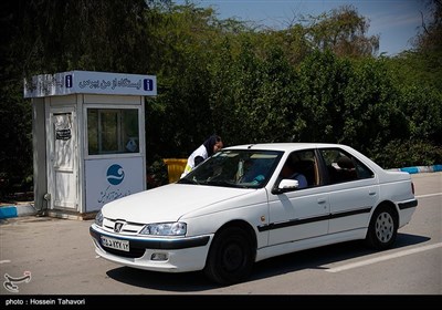 ورود و خروج مسافران از بندرگاه کیش