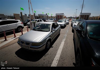 ورود و خروج مسافران از بندرگاه کیش