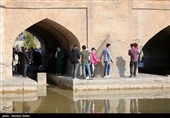 مسافران نوروزی در اصفهان