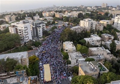  اعتراضات در رژیم صهیونیستی بالا گرفت، برگزاری تظاهرات در ۱۵۰ نقطه فلسطین اشغالی 