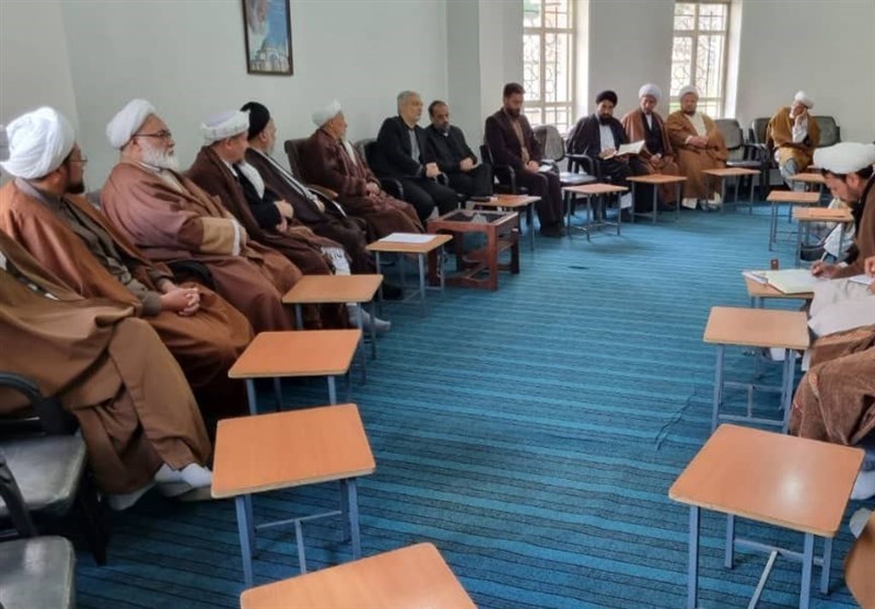 افغانستان| دیدار کاظمی قمی با اعضای شورای علمای شیعه افغانستان