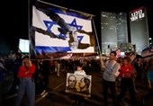 شب ناآرام فلسطین اشغالی؛ شورش خیابانی در تل آویو علیه کودتای نتانیاهو